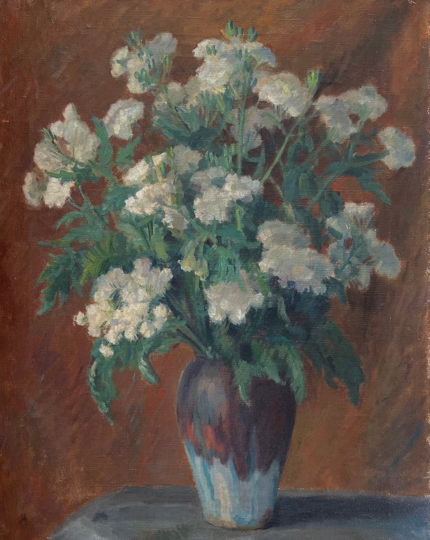 STILL LIFE w FLOWERS | Artist FH, Denmark 1926