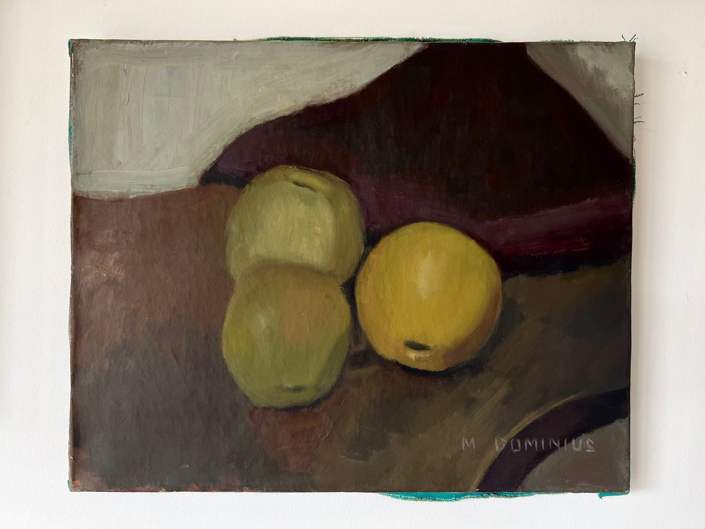 STILL LIFE w FRUIT, M Dominus, Sweden 1952