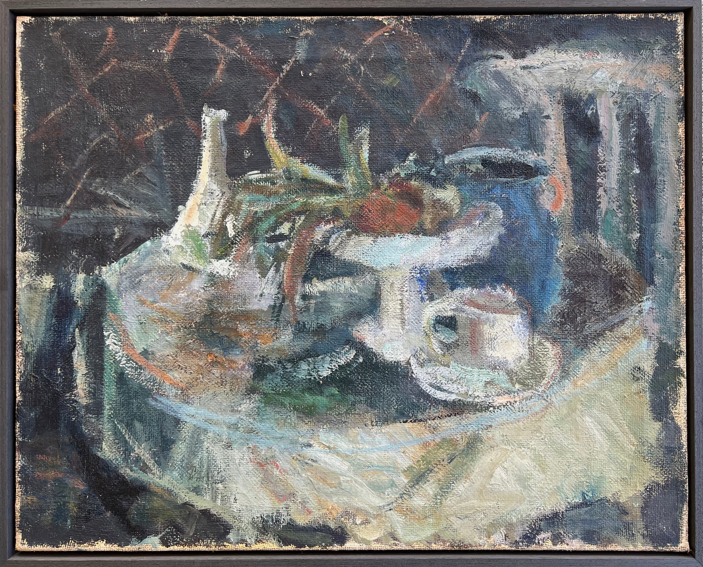 STILL LIFE w Blue Jug | Unknown artist